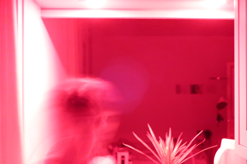 photo rouge artistique